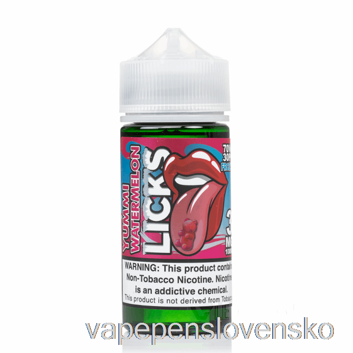 Frozty Yummi Watermelon Punch - Licks Roll Upz - 100ml 0mg Vape Slovensko